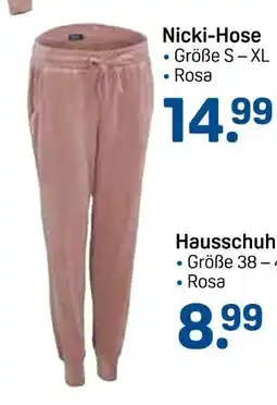 Rossmann Nicki-hose Angebot
