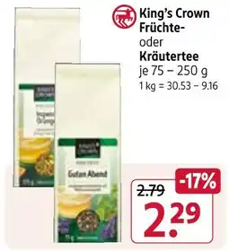 Rossmann King’s crown früchte Angebot