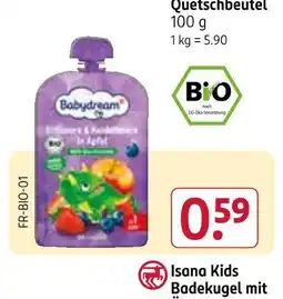 Rossmann Babydream quetschbeutel Angebot