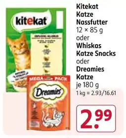 Rossmann Kitekat katze nassfutter Angebot