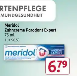 Rossmann Meridol zahncreme parodont expert Angebot