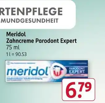 Rossmann Meridol zahncreme parodont expert Angebot