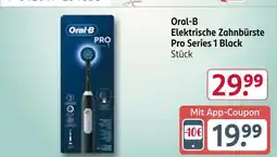 Rossmann Oral-b elektrische zahnbürste pro series 1 black Angebot