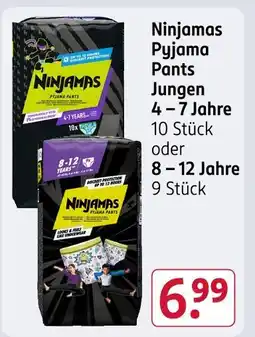 Rossmann Ninjamas pyjama pants jungen 4 – 7 jahre Angebot