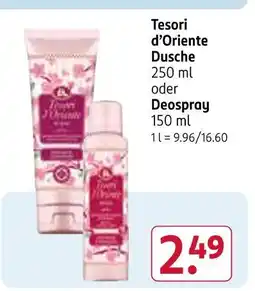 Rossmann Tesori d’oriente dusche Angebot