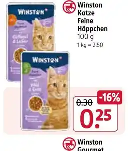 Rossmann Winston katze feine häppchen Angebot
