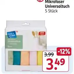 Rossmann Mikrofaser universaltuch Angebot