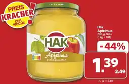 Famila Nord West Hak Apfelmus Angebot