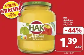 Famila Nord West Hak Apfelmus Angebot