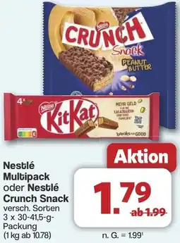 Famila Nord West Nestlé Multipack oder Nestlé Crunch Snack Angebot