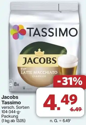 Famila Nord West Jacobs Tassimo Angebot