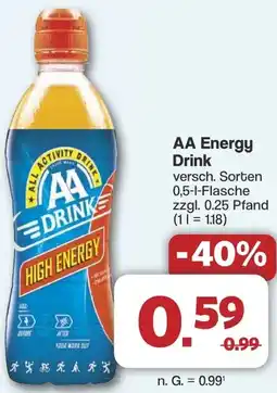 Famila Nord West AA Energy Drink Angebot