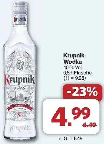 Famila Nord West Krupnik Wodka Angebot