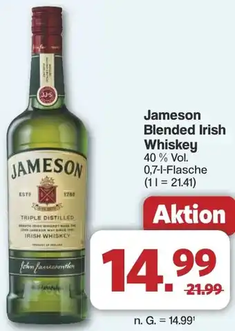 Famila Nord West Jameson Blended Irish Whiskey Angebot