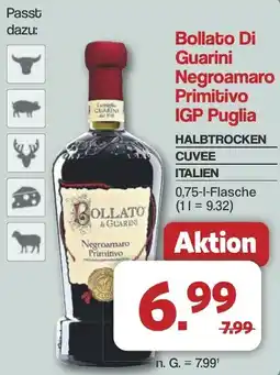 Famila Nord West Bollato Di Guarini Negroamaro Primitivo IGP Puglia Angebot