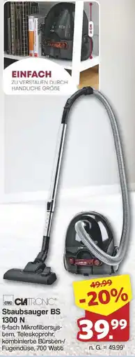Famila Nord West CLATRONIC Staubsauger BS 1300 N Angebot