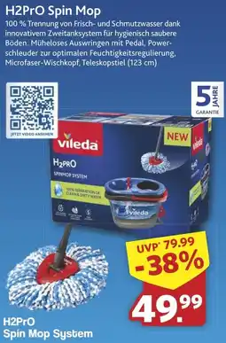 Famila Nord West Vileda H2PrO Spin Mop System Angebot