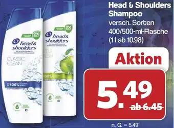 Famila Nord West Head & Shoulders Shampoo Angebot