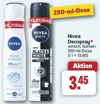 Famila Nord West Nivea Deospray Angebot