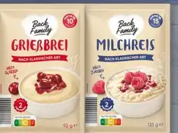 Aldi Nord Back Family Süßspeise Angebot