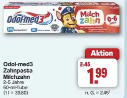 Famila Nord West Odol-med3 Zahnpasta Milchzahn Angebot