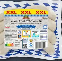 Aldi Süd Gut Drei Eichen Münchner Weißwürste XXL Angebot