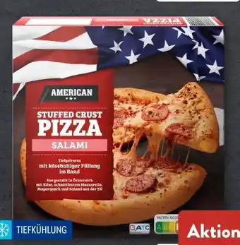 Aldi Süd American Pizza Stuffed Crust Angebot
