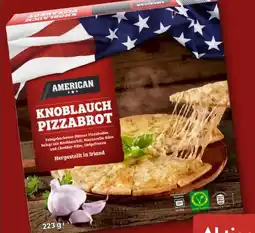 Aldi Süd American Knoblauch Pizzabrot Angebot