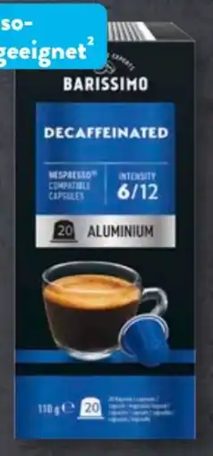 Aldi Süd Barissimo Kaffeekapseln Angebot