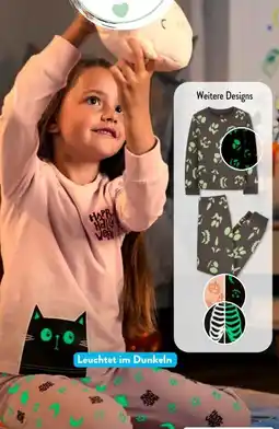 Aldi Süd Lily & Dan Kinder Pyjama Glow in the Dark Angebot