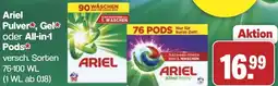Famila Nord West Ariel Pulver, Gel oder All-in-1 Pods Angebot