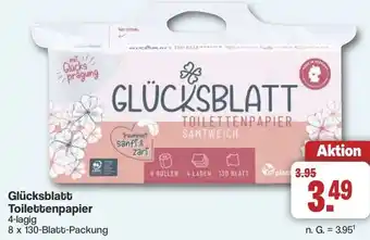 Famila Nord West Glücksblatt Toilettenpapier Angebot