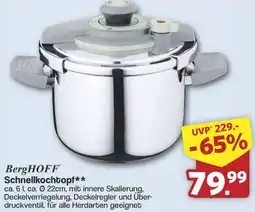Famila Nord West BergHOFF Schnellkochtopf Angebot