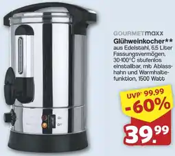 Famila Nord West GOURMETmaxx Glühweinkocher Angebot