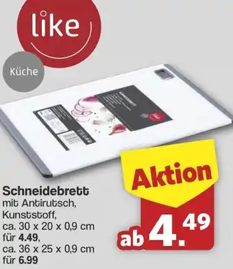 Famila Nord West Schneidebrett Angebot