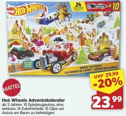 Famila Nord West MATTEL Hot Wheels Adventskalender Angebot