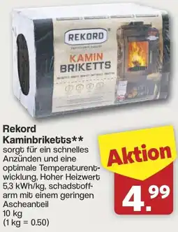 Famila Nord West Rekord Kaminbriketts Angebot