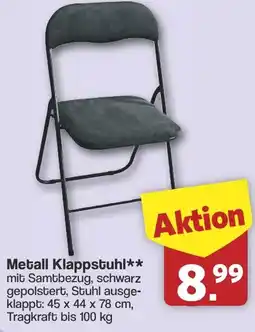 Famila Nord West Metall Klappstuhl Angebot