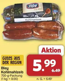 Famila Nord West Bley Kohlmahlzeit Angebot