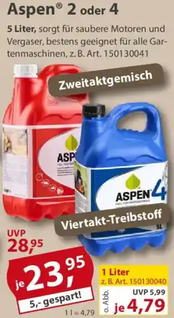 Sonderpreis Baumarkt Aspen 2 oder 4 Angebot