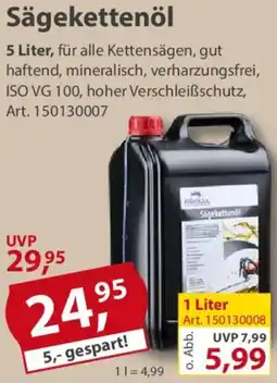 Sonderpreis Baumarkt Sägekettenöl Angebot