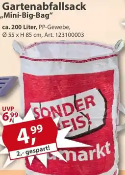 Sonderpreis Baumarkt Gartenabfallsack ,,Mini-Big-Bag" Angebot
