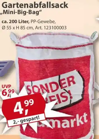 Sonderpreis Baumarkt Gartenabfallsack ,,Mini-Big-Bag" Angebot