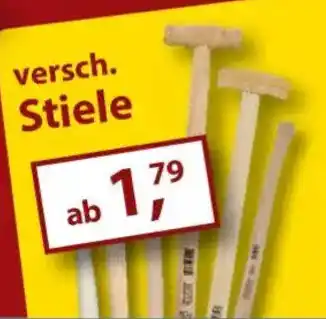 Sonderpreis Baumarkt versch. Stiele Angebot