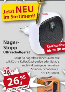 Sonderpreis Baumarkt Nager- Stopp Ultraschallgerät Angebot