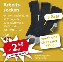 Sonderpreis Baumarkt Arbeitssocken Angebot