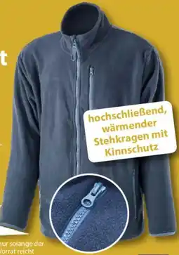 Sonderpreis Baumarkt Fleece- Arbeitsjacke für Herren Angebot