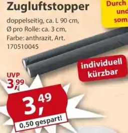 Sonderpreis Baumarkt Zugluftstopper Angebot