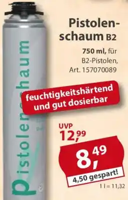 Sonderpreis Baumarkt Pistolenschaum B2 Angebot