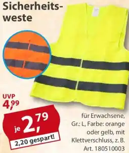 Sonderpreis Baumarkt Sicherheitsweste Angebot